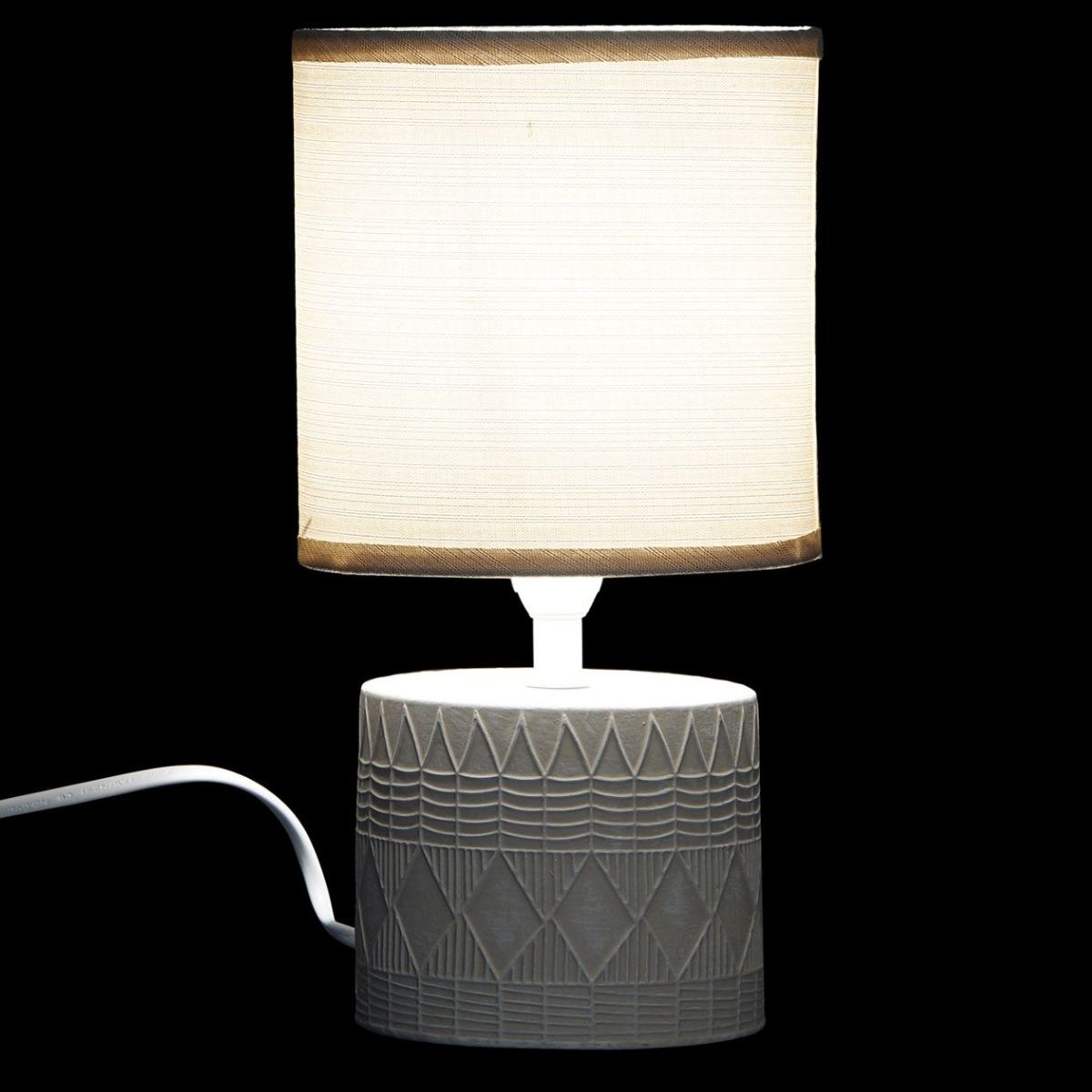 Ivory Sandstone's Lamp 25 cm
