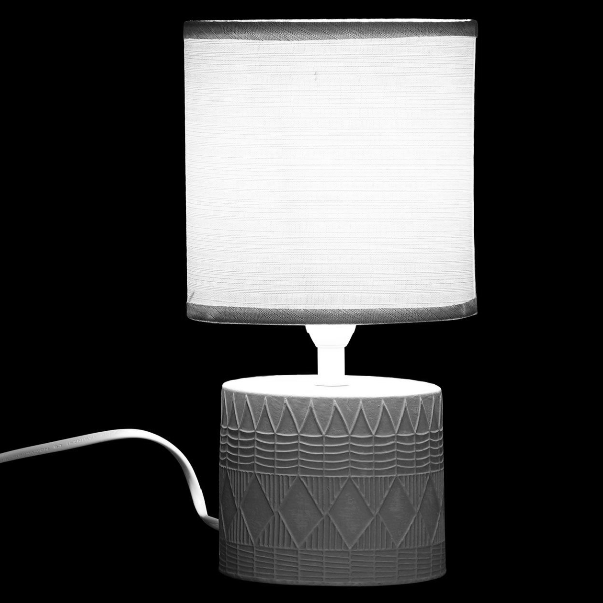 Grey Sandstone's Lamp 26.5 cm