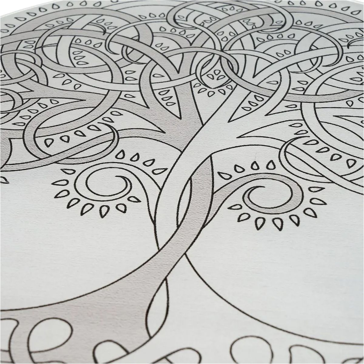 Glass side table - Trees of life