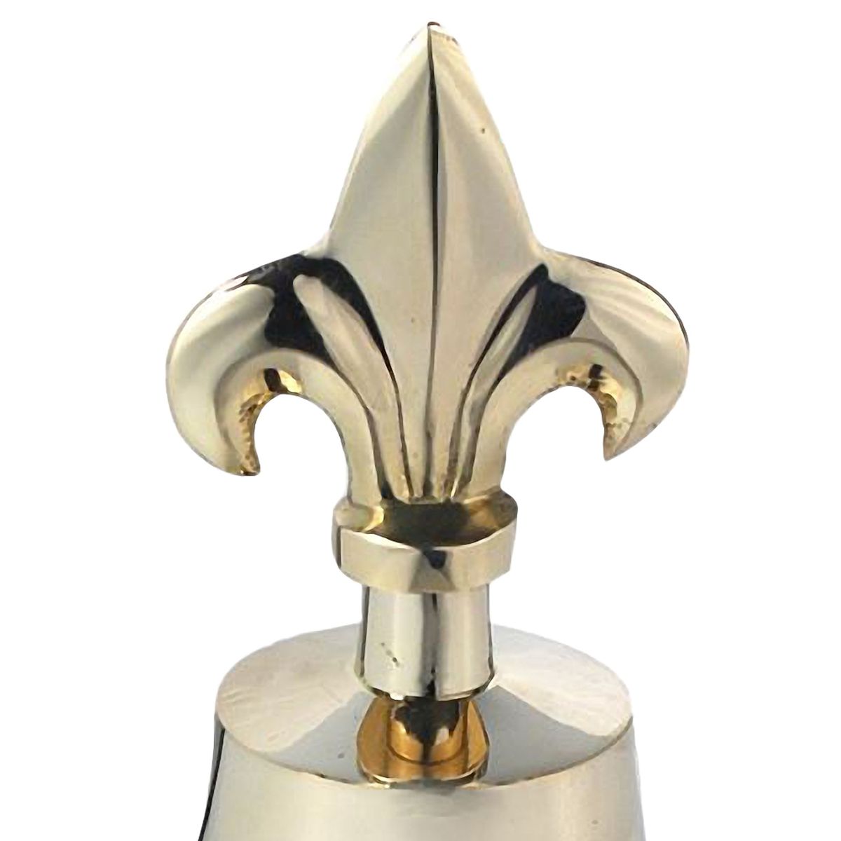 Golden brass bell 15 cm