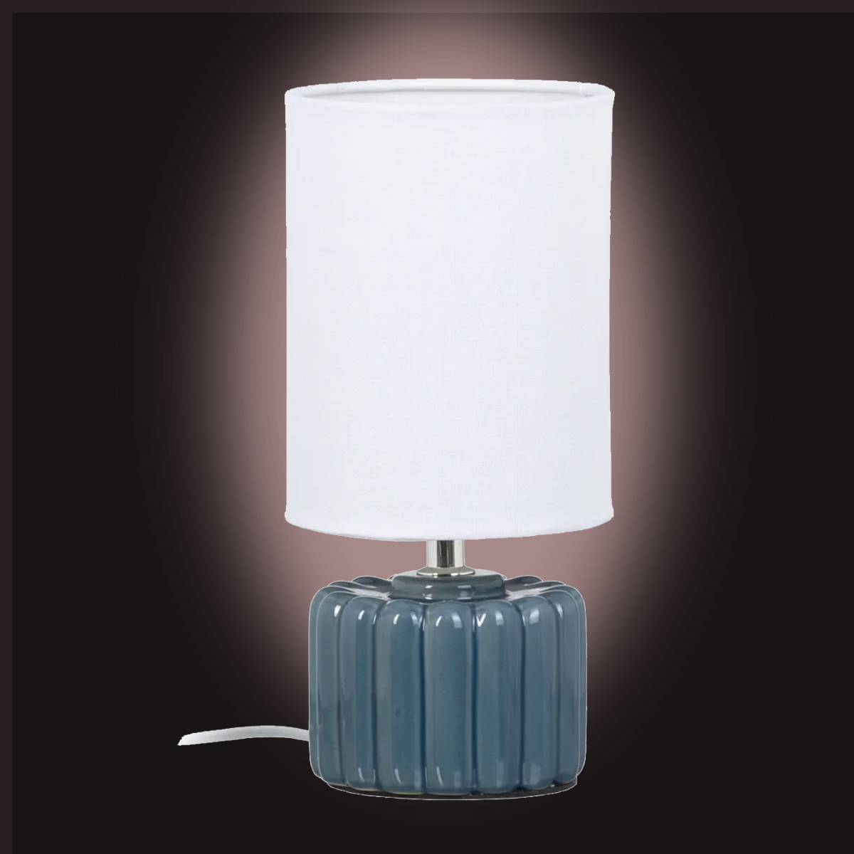 Ceramic lamp 28 cm - Blue