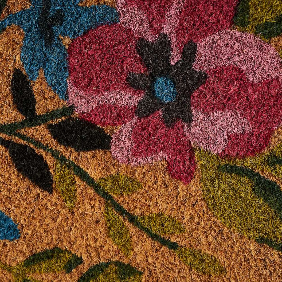 Coconut fibers Doormat - Lily - 60 cm