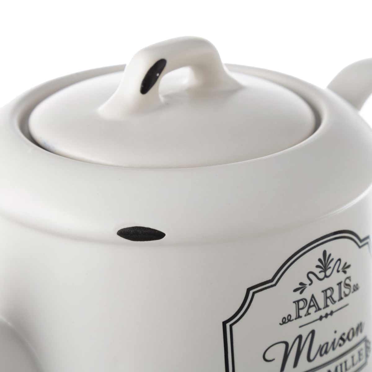 Paris ceramic teapot