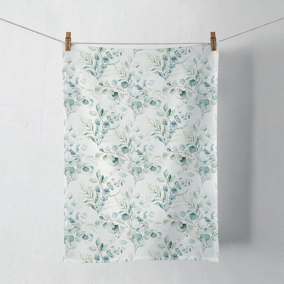 Eucalyptus - Cotton tea towel 50 x 70 cm