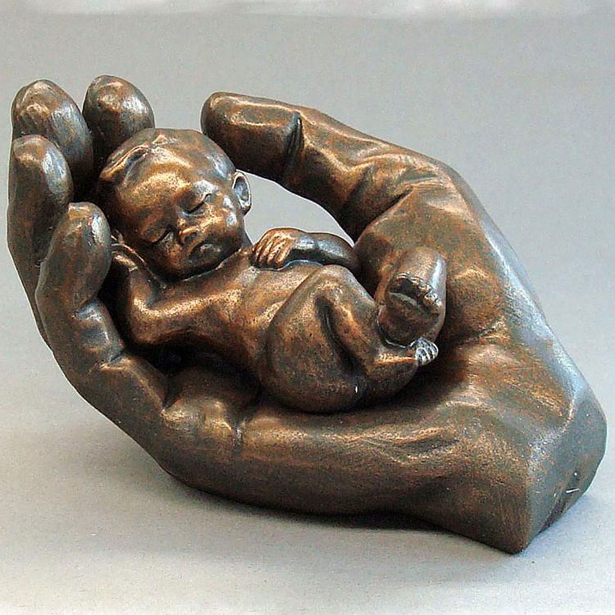 Emotion bronze statuette