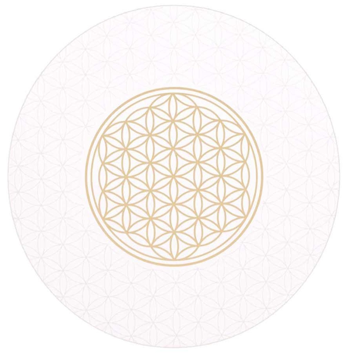 Flower of Life Set of 6 coasters