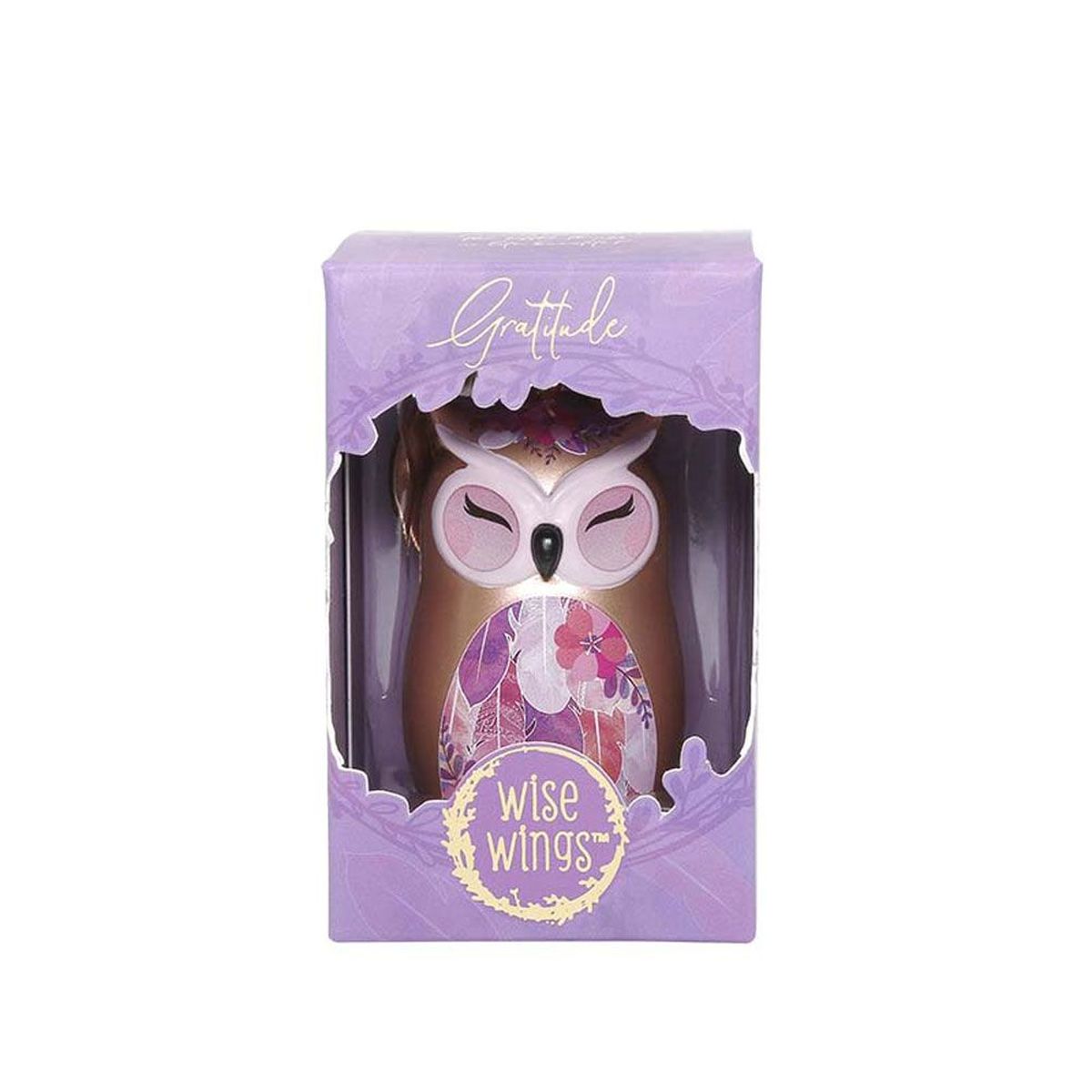 WISE WINGS Owl Keychain