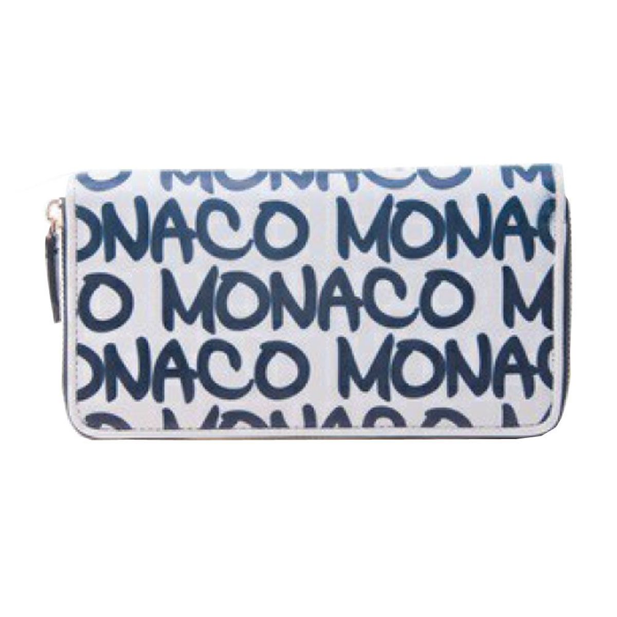 Monaco white wallet