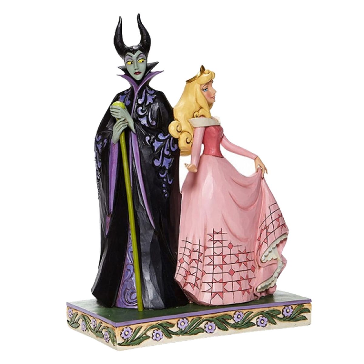Sorcery and Serenity - Aurora and Maleficent Figurine