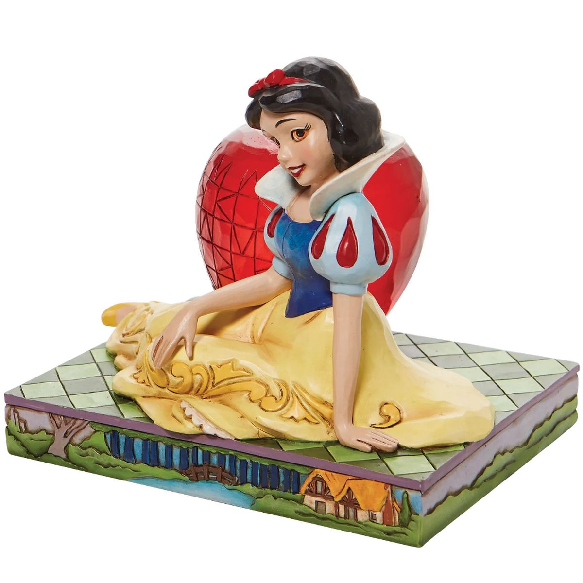 Snow White with Apple Figurine - Disney Traditions