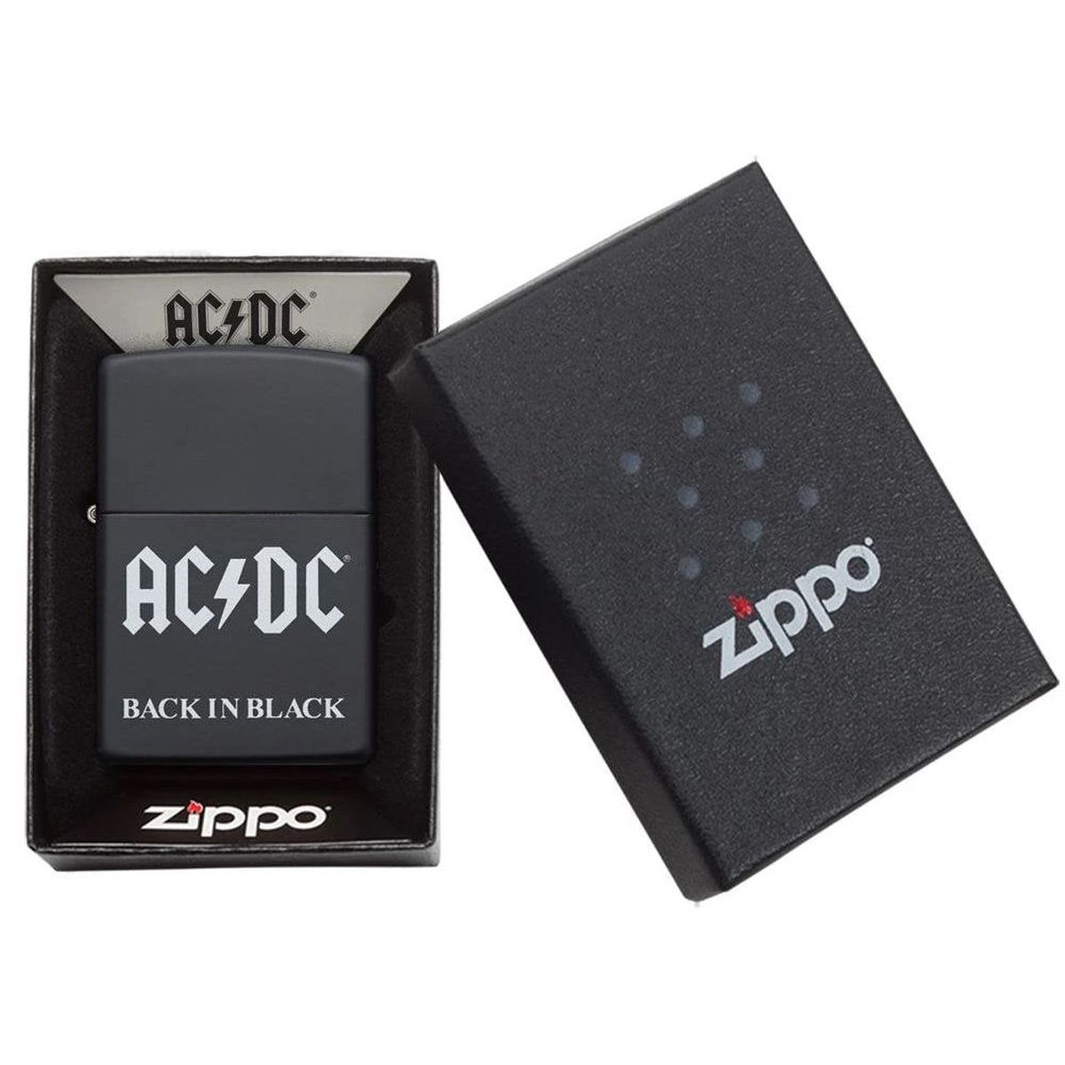 Back in Black ACDC Zippo Lighter