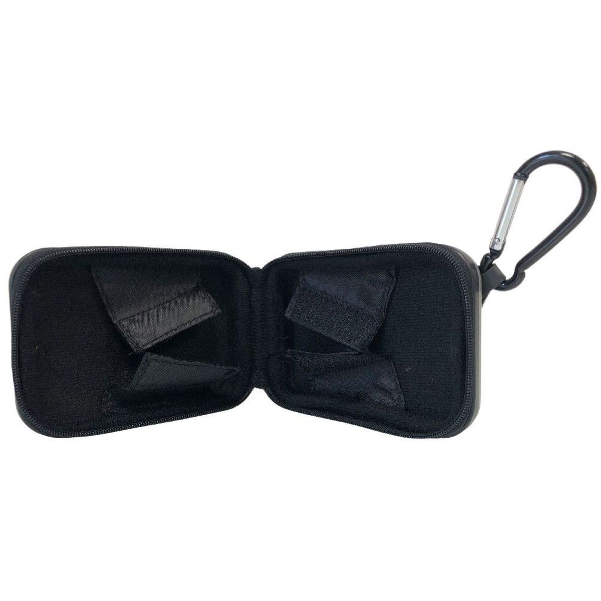 Gray metal Zippo cigarette case - carabiner clip