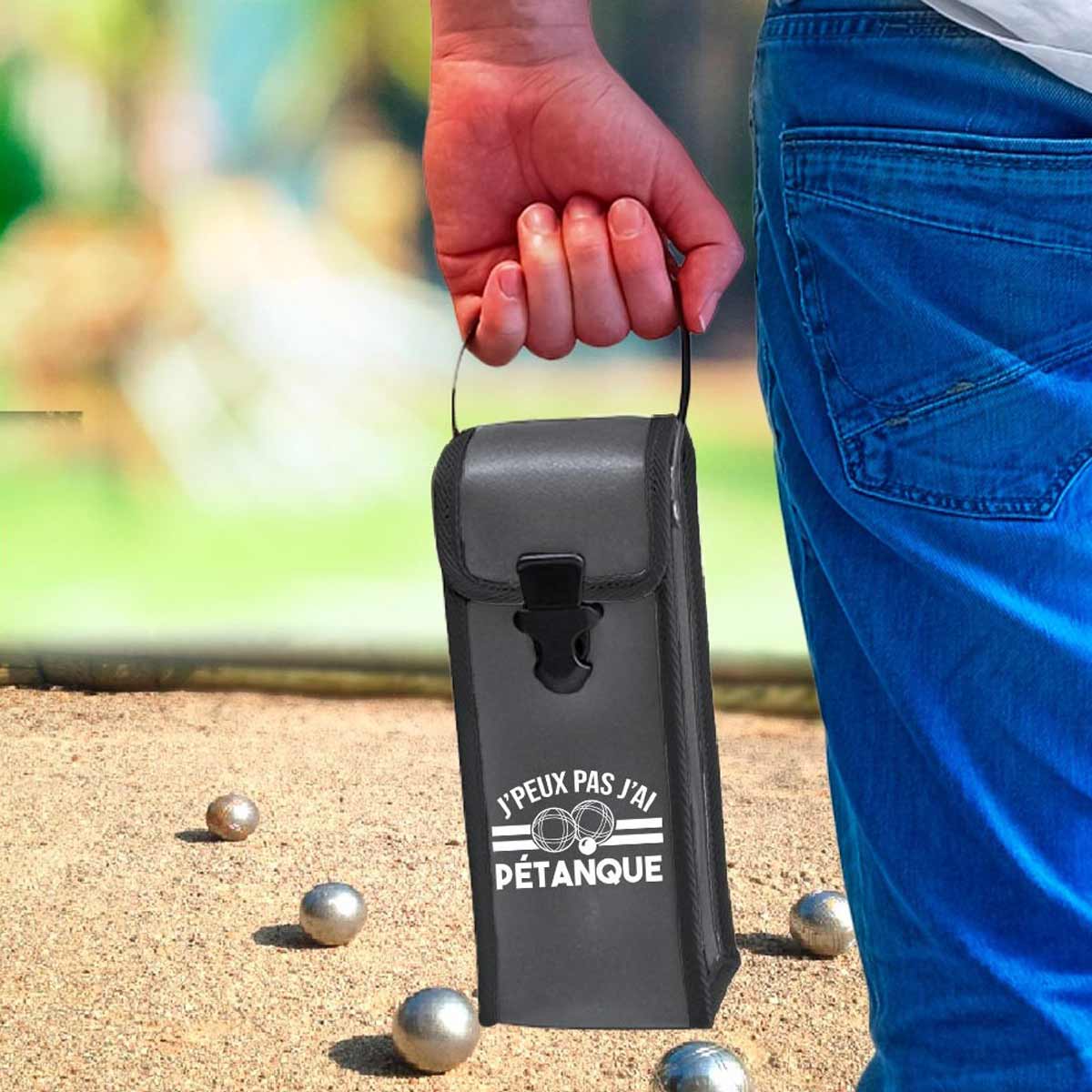 Case for petanque balls