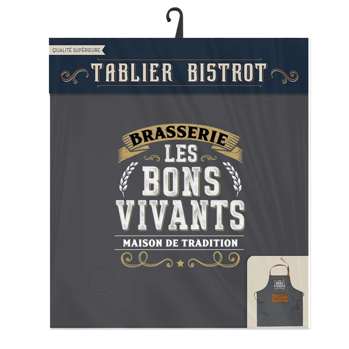 Brasserie bons vivants adult tie apron
