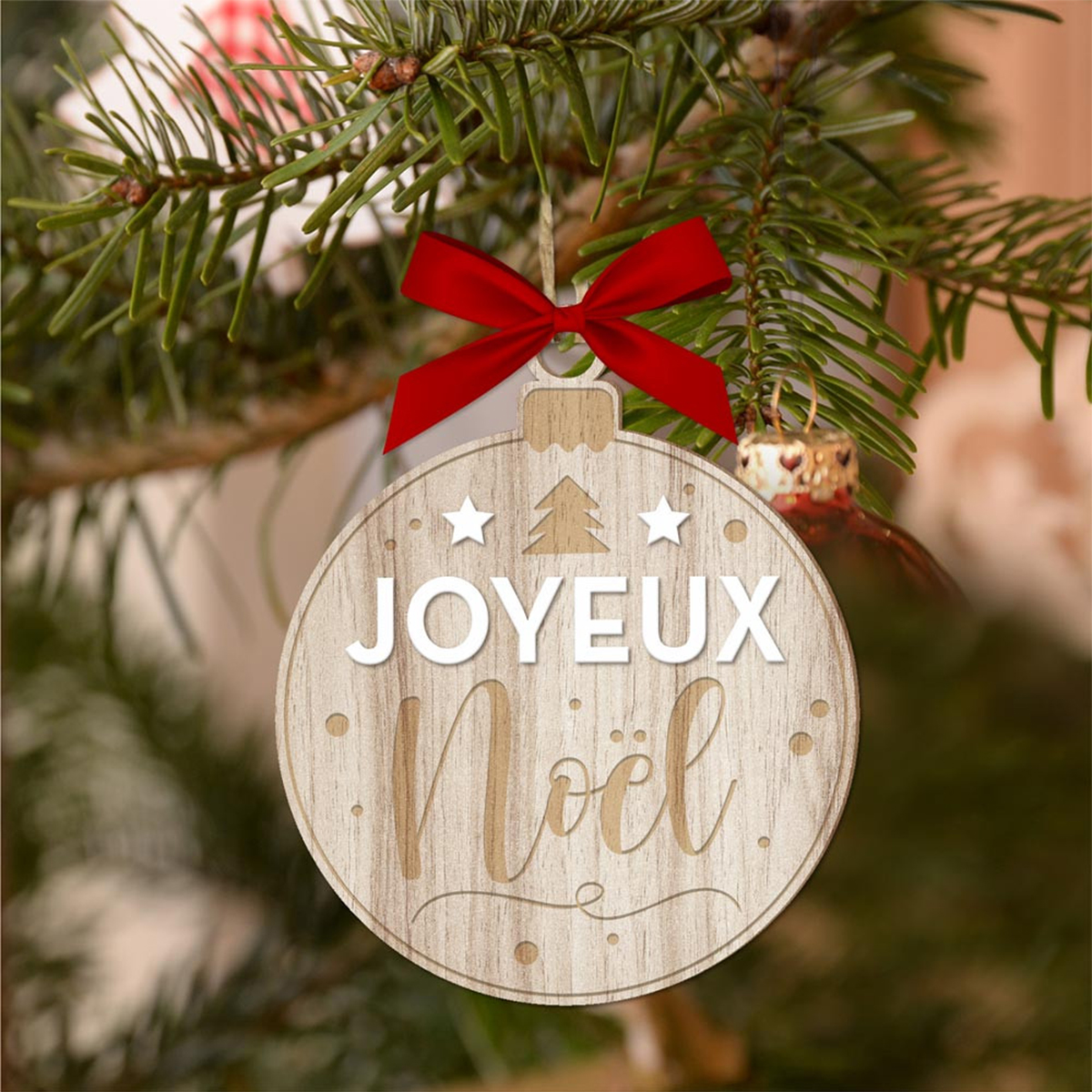 Christmas bauble - Joyeux Nol
