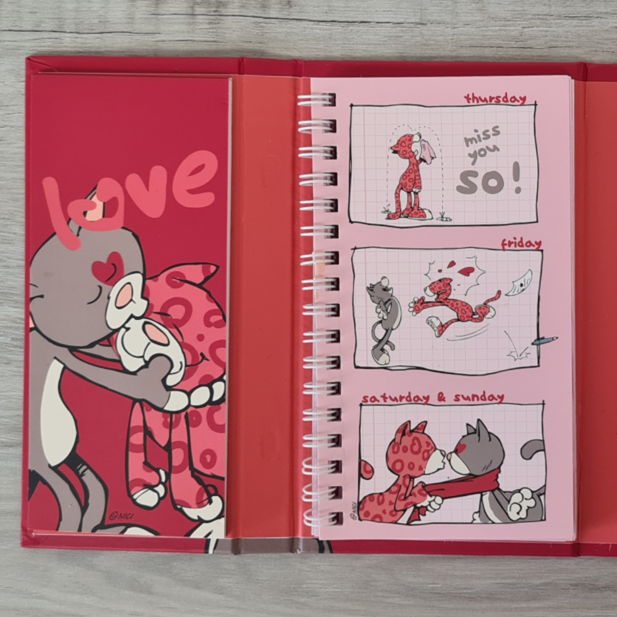 Nici Love Cats Notebook Set