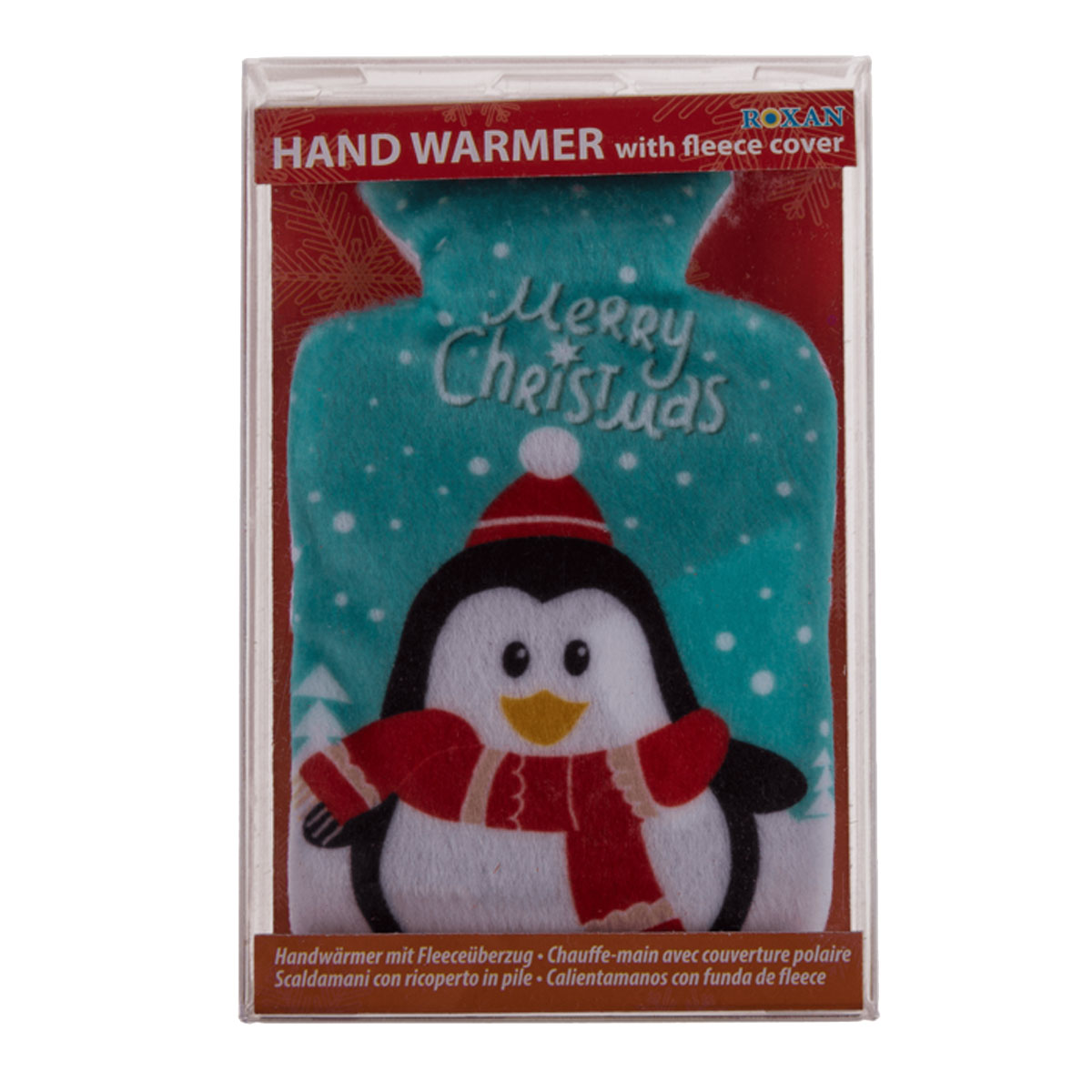 Christmas penguin pocket heater
