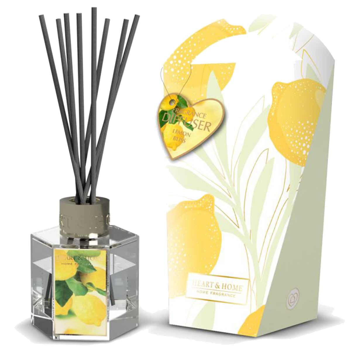 Heart and Home Stick Diffuser - Lemon Bliss