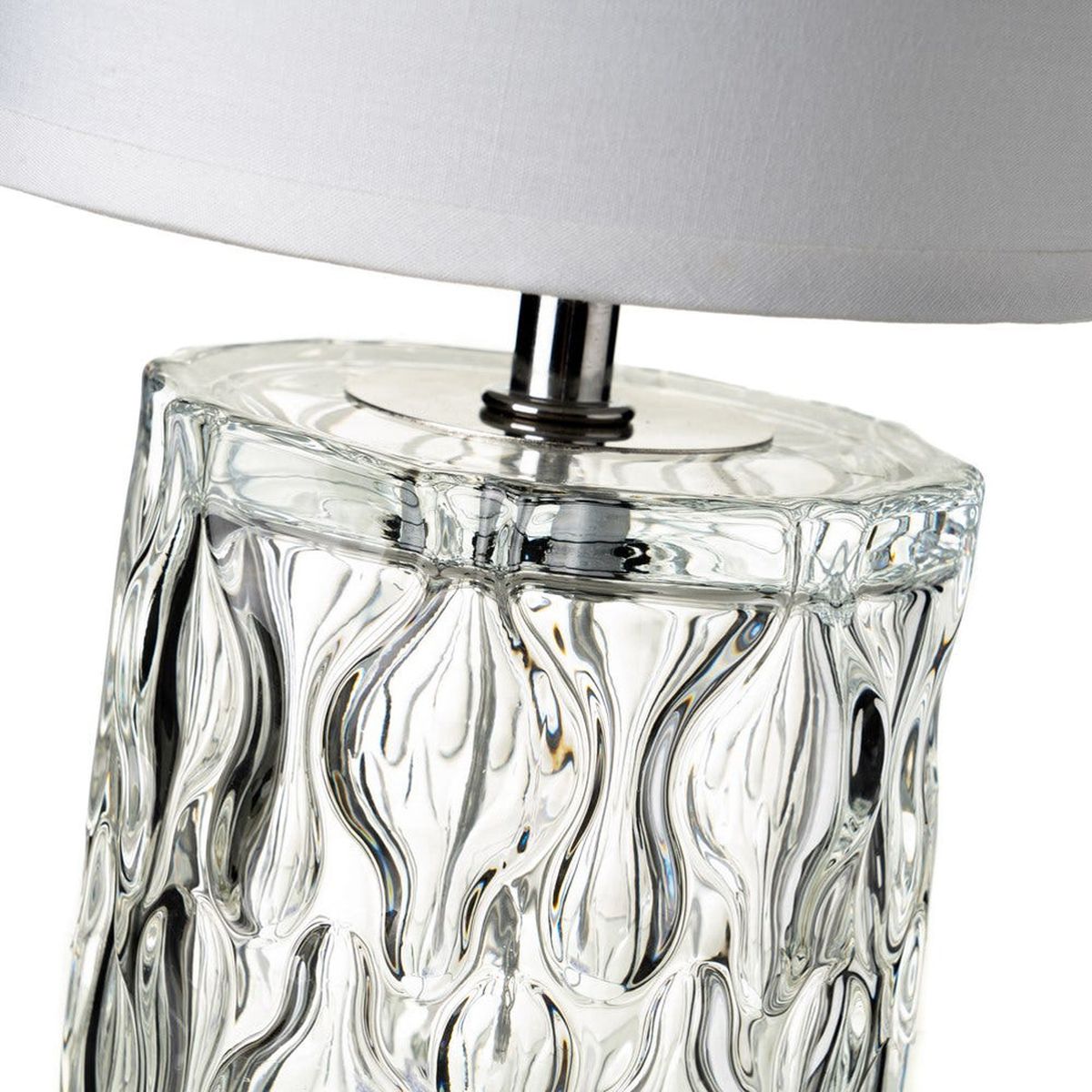 Glass lamp 28 cm
