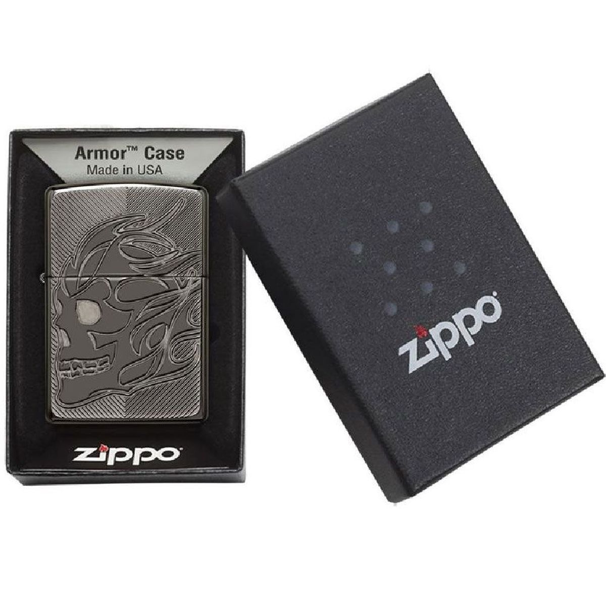 Skull Zippo Lighter