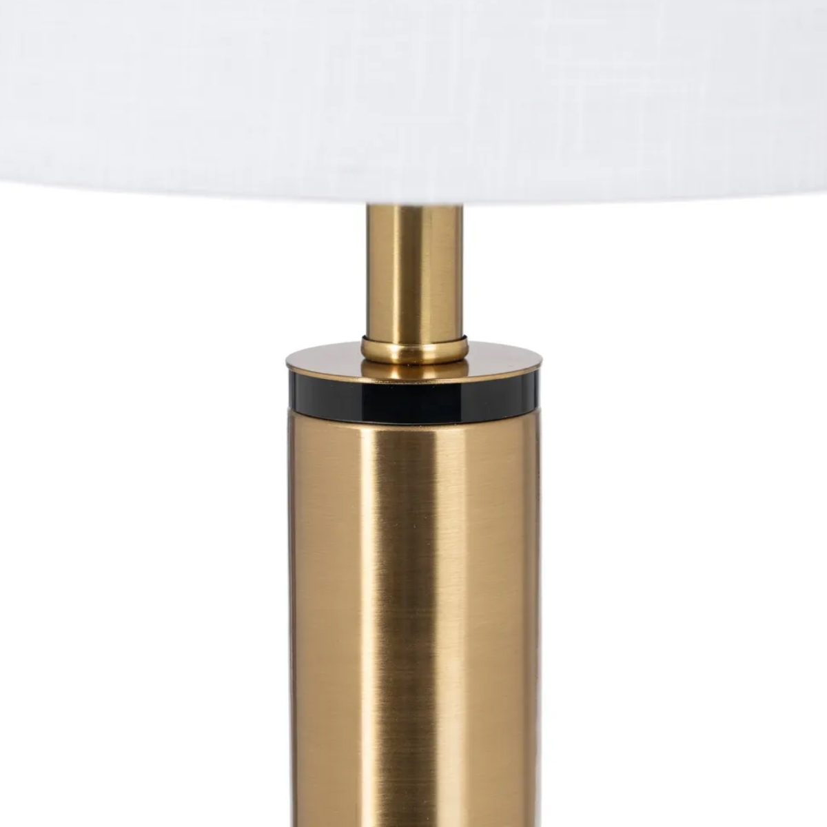 Gold metal lamp 43 cm