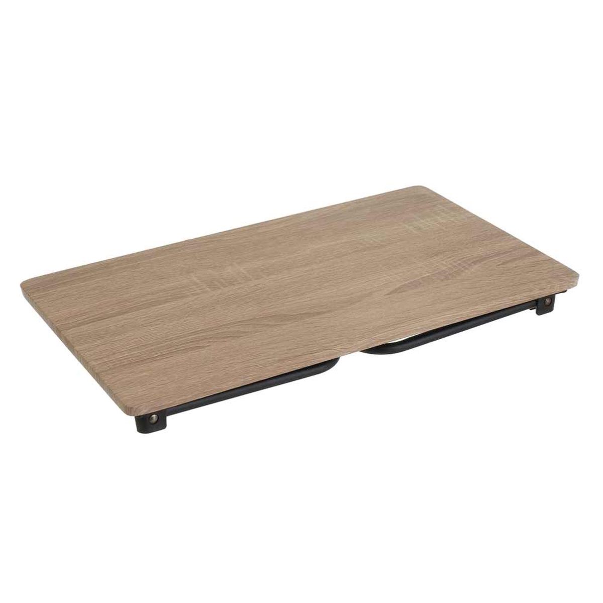 Folding MDF and metal bed tray