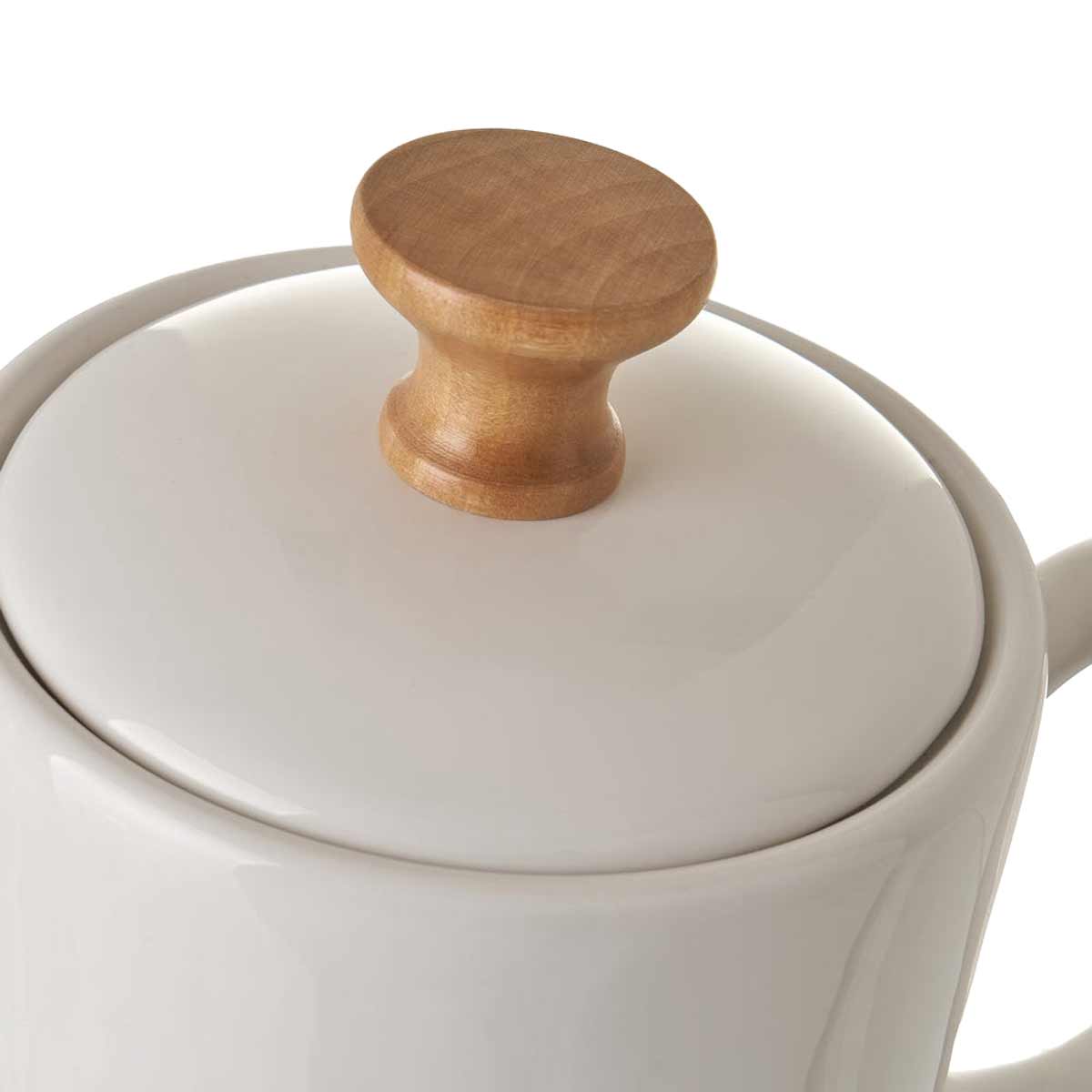 Pure Living ceramic teapot