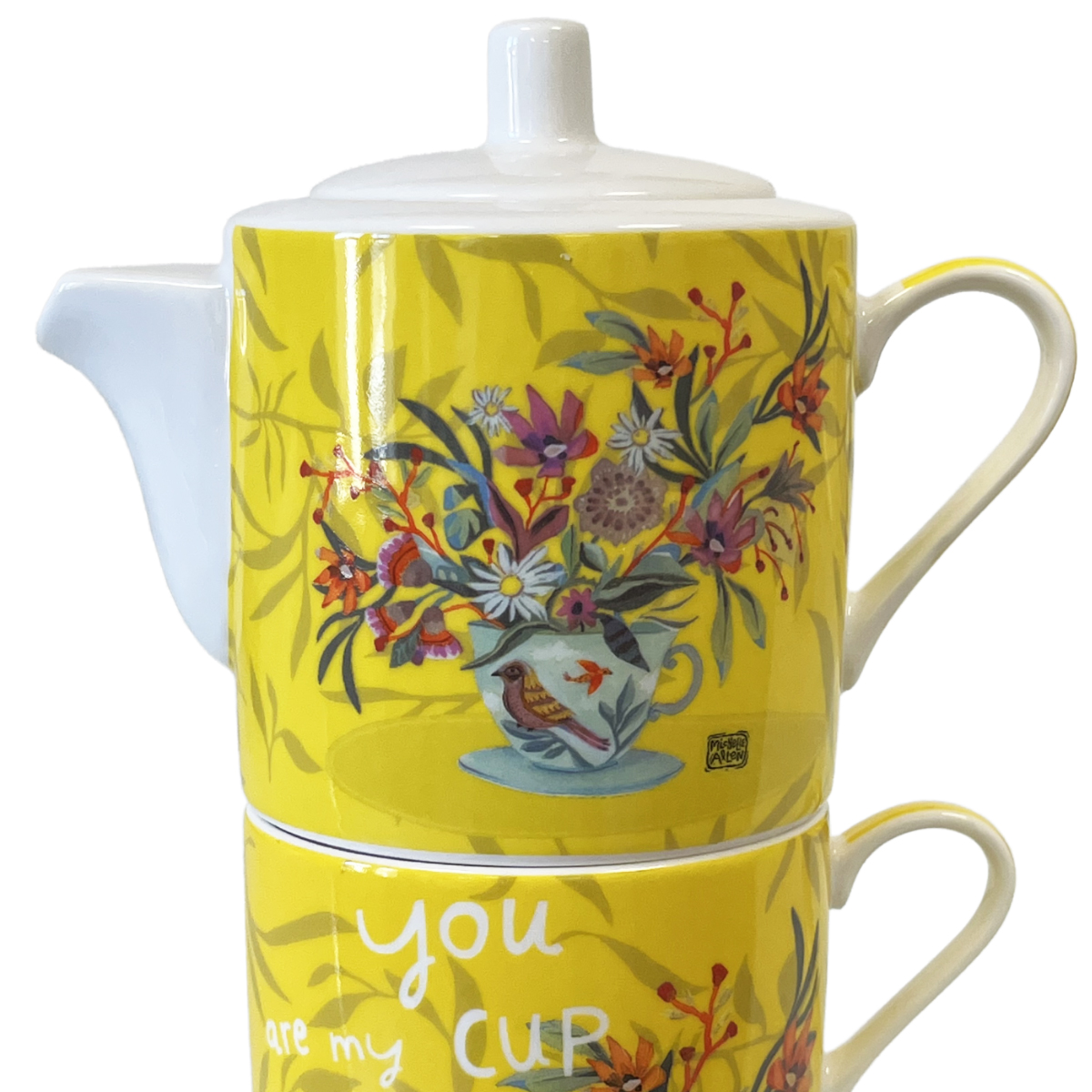 Tea for one Yellow - Allen Designs