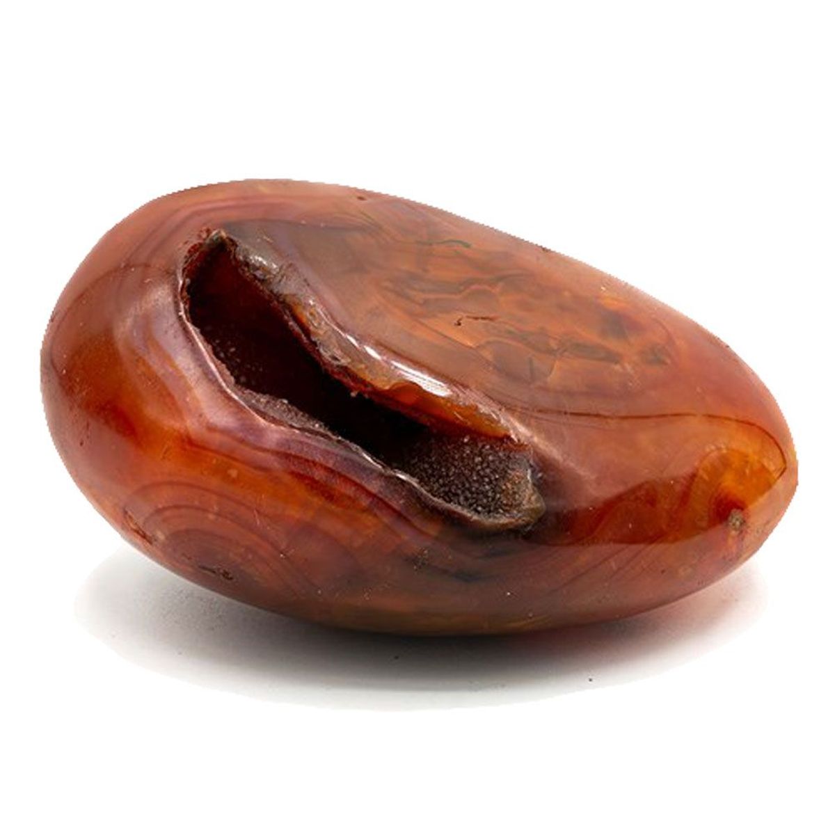Stone carnelian 170-180 grammes