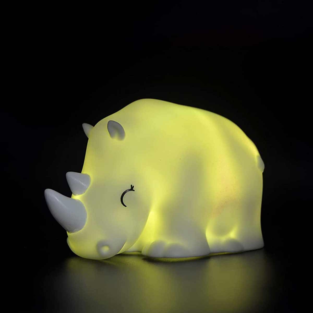 Rhinoceros LED color variation night light
