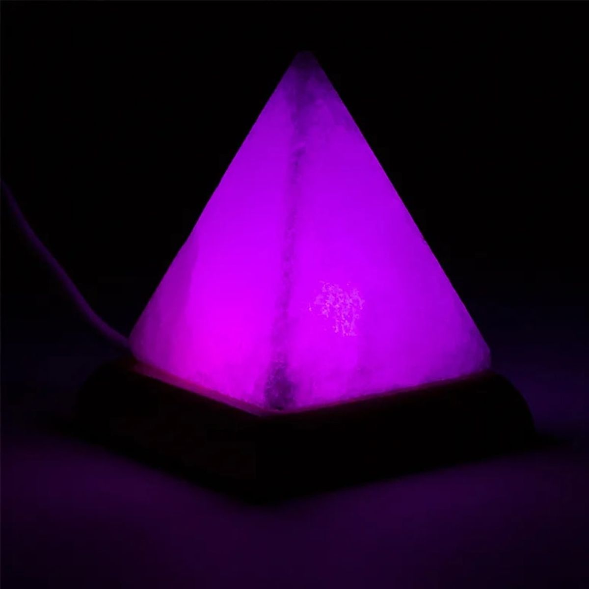 Himalayan Mini Mood Salt Lamp Pyramid