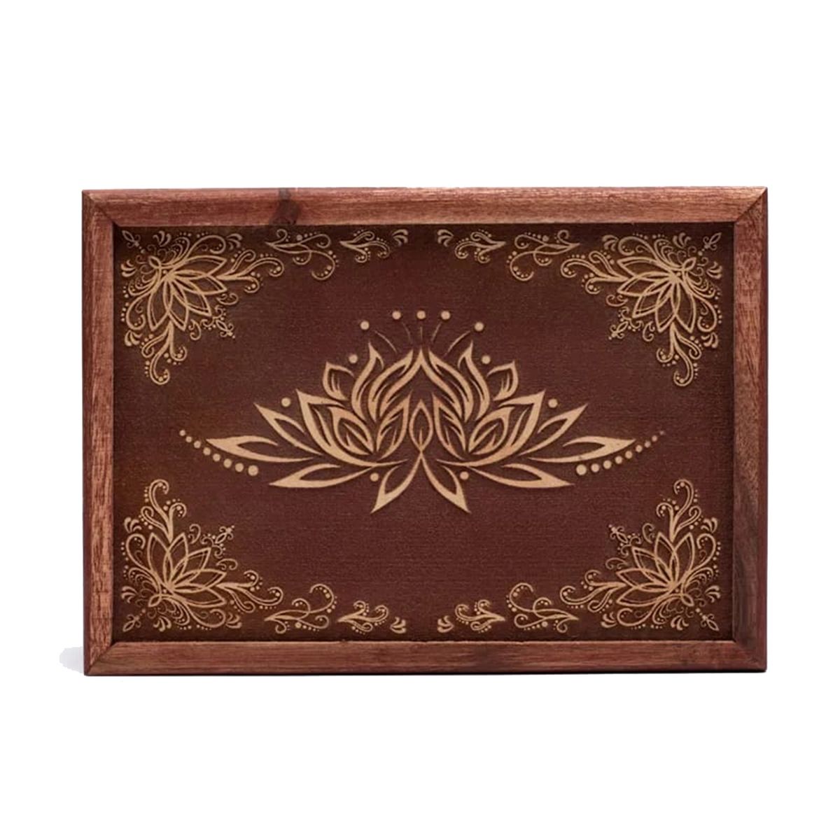 Tarot box lotus wood