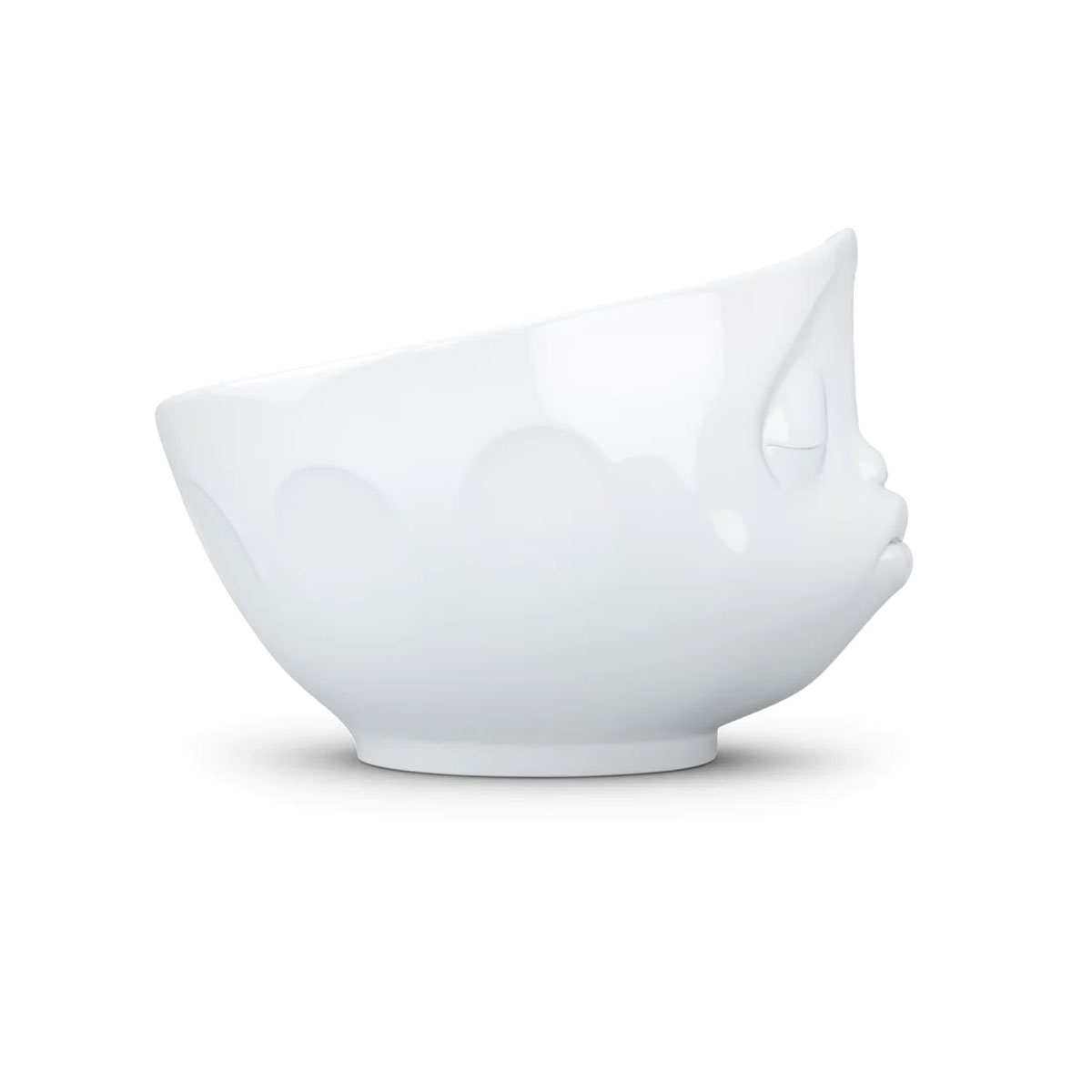 Large white porcelain bowl Tassen 500 ml - Kiss