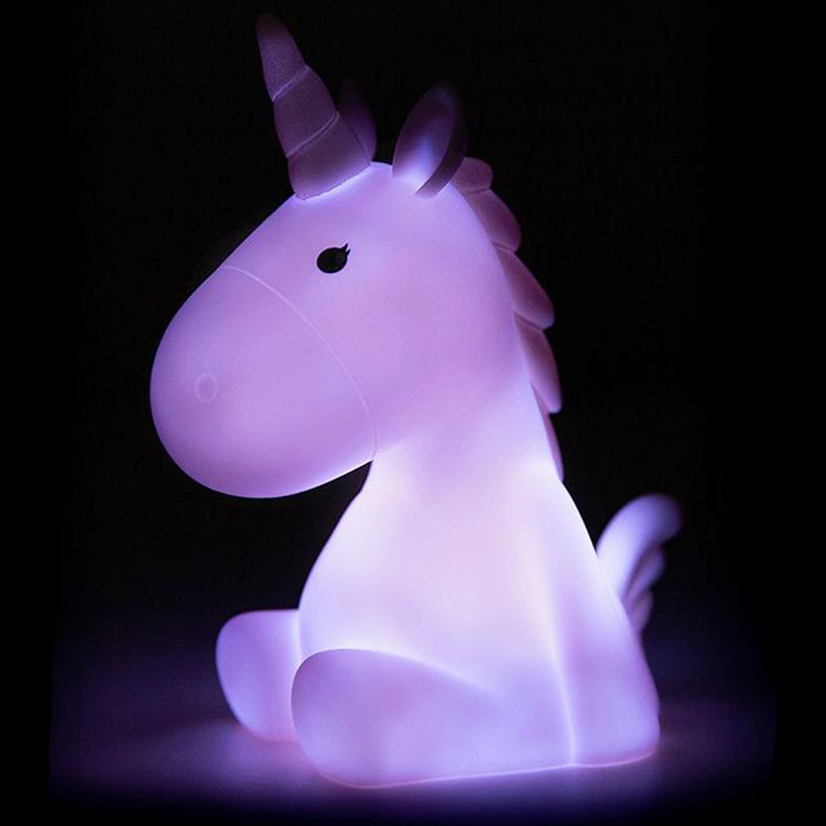 LED Unicorn Nightlight - Blue