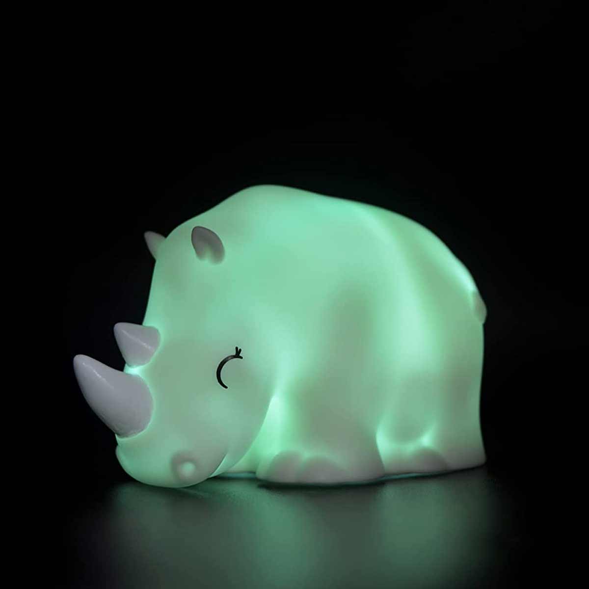 Rhinoceros LED color variation night light