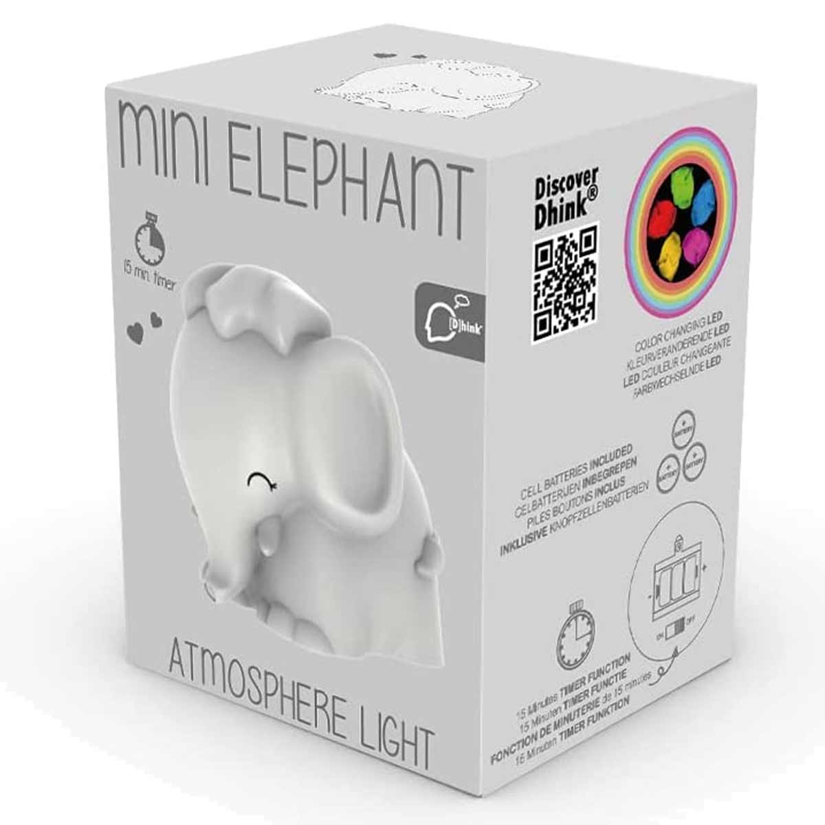 LED Elephant Night Light