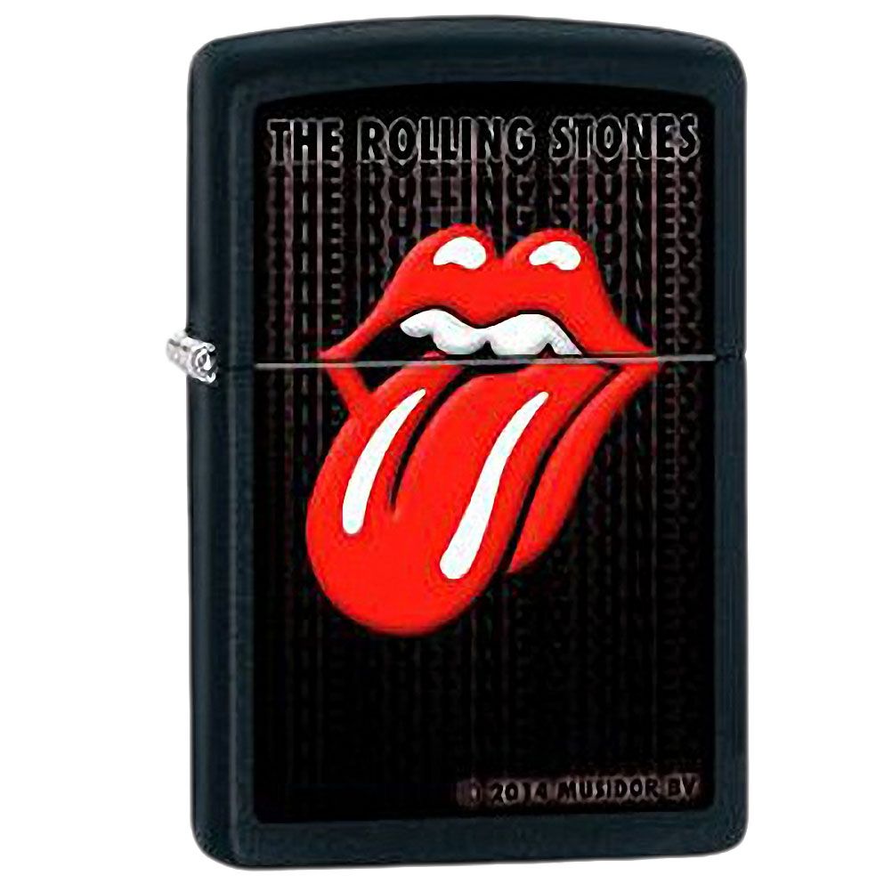 Rolling Stones Black Zippo Lighter