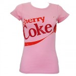 Coca-cola Cherry Coke pink T-shirt