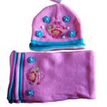 Strawberry Shortcake cap and scarf set 2-4 years
