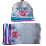 Strawberry shortcake cap and scarf set 2-4 years