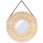 Round mirror hanging Mandala