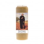 Saint Peregrine prayer candle - Novena