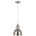 Retro Industriel chandelier - silver color
