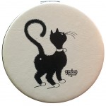 Dubout Cats compact double mirror