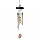 Wooden Chime - Metal and Glass