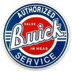 Buick Service metal plate 29.5 cm