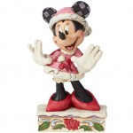 Festive Fashionista - Minnie Mouse Christmas Figurine