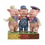 Three Little Pigs figurine - Silly Symphonies