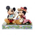 Easter Artistry - Mickey and Minnie Easter Figurine