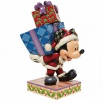 Here Comes Old St. Mick - Mickey Carrying Gifts Figurine